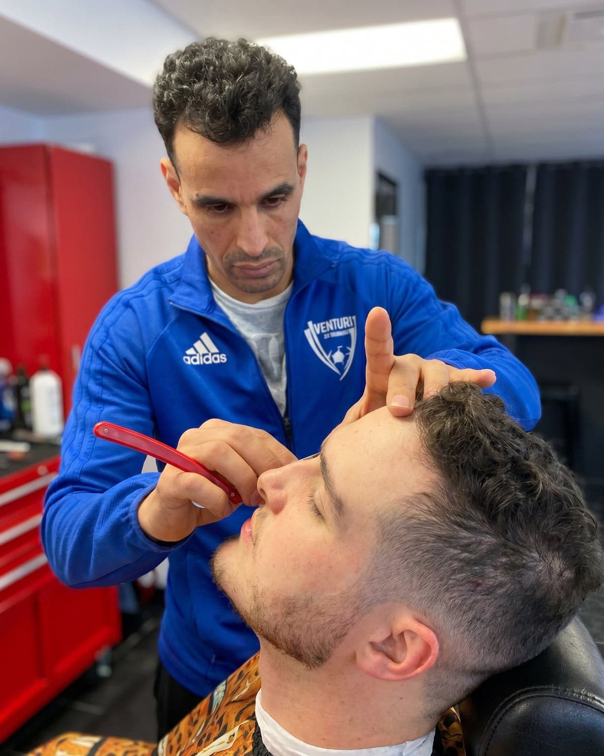Ben le barbier, propriétaire de Barbershop L'Atelier